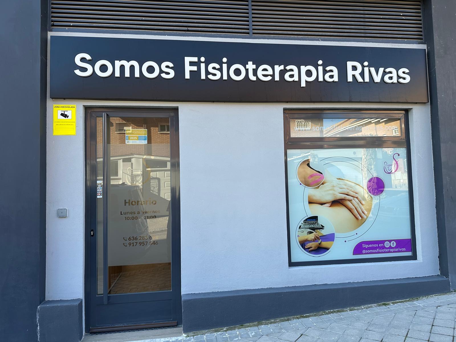 Sala de fisioterapia de Somos Fisioterapia Rivas